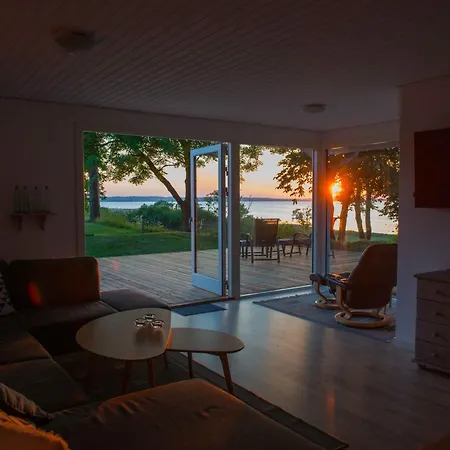 With Panoramic View Of Lammefjorden