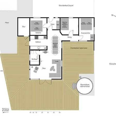 With Panoramic View Of Lammefjorden Holbæk